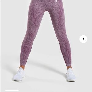 Gymshark viral seamless leggings in purple